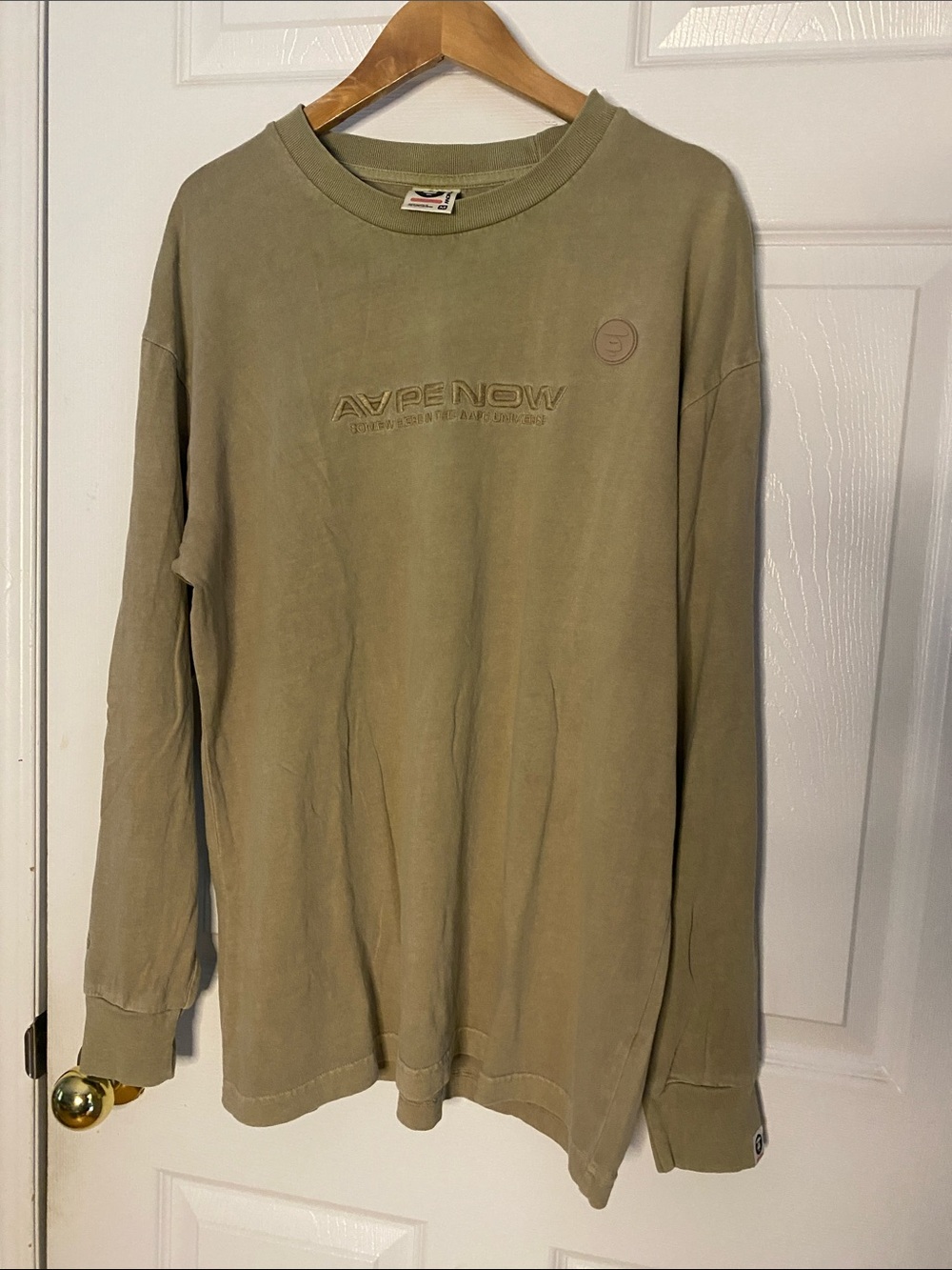 AVPNOW Olive Long Sleeve Crewneck Shirt #14